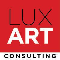 lux art consulting logo image