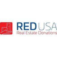 real estate donations, usa (red) logo image