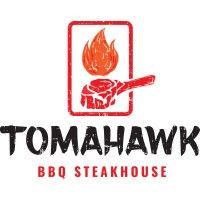 tomahawk bbq steakhouse logo image