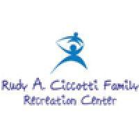 rudy a. ciccotti family recreation center logo image