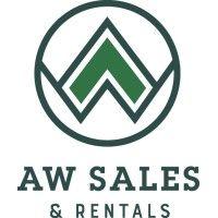 aw sales, distribution & rentals logo image