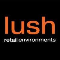 lush retail environments logo image