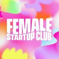 female startup club logo image