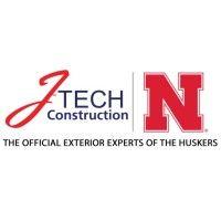 j-tech construction logo image