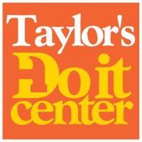 taylor's do it center logo image