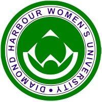 diamond harbour women's university (dhwu) logo image