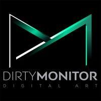 dirty monitor logo image