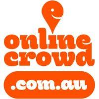 online crowd logo image