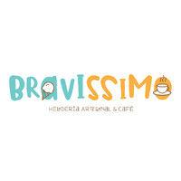 bravissimo cafe heladeria logo image