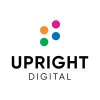 upright digital logo image