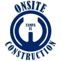 onsite construction logo image