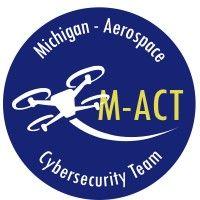 michigan aerospace cybersecurity team logo image