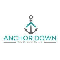 anchor down real estate & rentals logo image