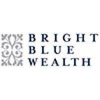 bright blue wealth logo image