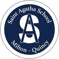 saint agatha school milton logo image