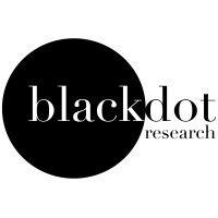 black dot research logo image