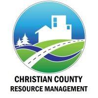 christian county resource management logo image