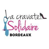 la cravate solidaire bordeaux logo image