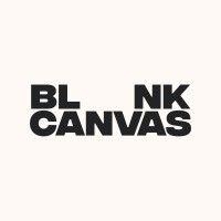 blank canvas creative agency logo image