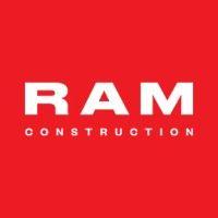 ram construction logo image