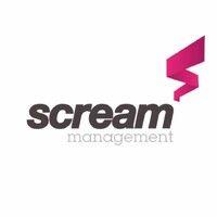 scream management talent agency logo image