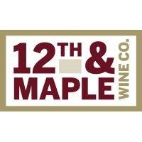 12th & maple wine co. logo image