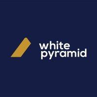 white pyramid logo image