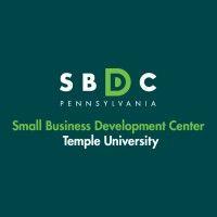 temple university small business development center logo image