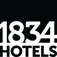 1834 hotels logo image