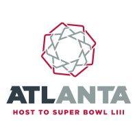 atlanta super bowl host committee logo image