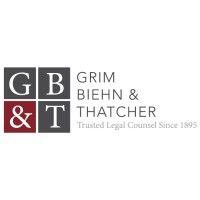 grim, biehn & thatcher logo image