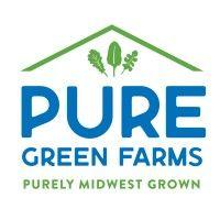 pure green farms logo image