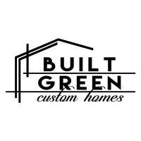 built green custom homes logo image