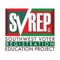 southwest voter registration education project logo image