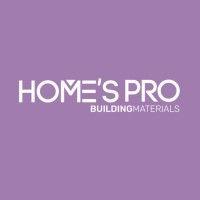 home's pro building materials logo image