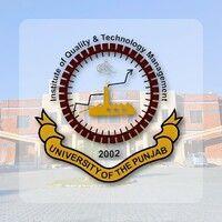 institute of quality & technology management, university of the punjab, lahore. logo image