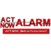 act  now alarm logo image