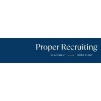 proper recruiting logo image