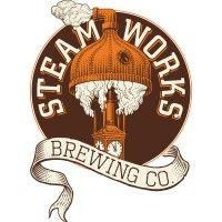 steamworks brewing co. logo image