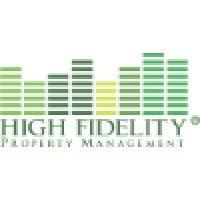 high fidelity property management logo image