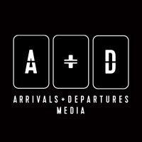 arrivals + departures media logo image