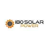 180 solar power logo image