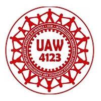 uaw local 4123 - teaching assistant's union logo image