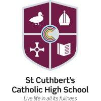 st cuthbert's catholic high school logo image