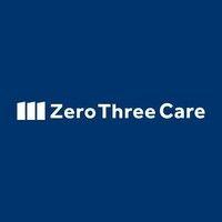 zero three care homes logo image