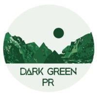 dark green pr logo image