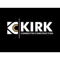 kirk connected construction logo image