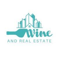 wine and real estate logo image