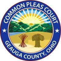 geauga county court of common pleas logo image