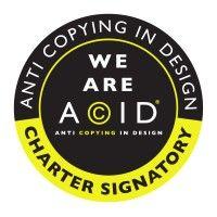 anti copying in design (acid) logo image